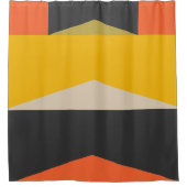 Middeleeuwse moderne Abstracte kunstvormen Douchegordijn (Voorkant)