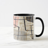 Middeleeuwse Moderne Abstracte Mok