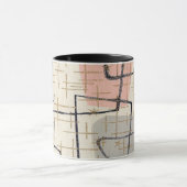 Middeleeuwse Moderne Abstracte Mok (Midden)