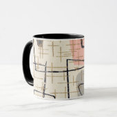 Middeleeuwse Moderne Abstracte Mok (Voorkant links)