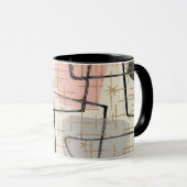 Middeleeuwse Moderne Abstracte Mok (Voorkant rechts)