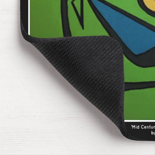 'Middeleeuwse moderne Abstracte num 4' op een Muismat (Hoek)