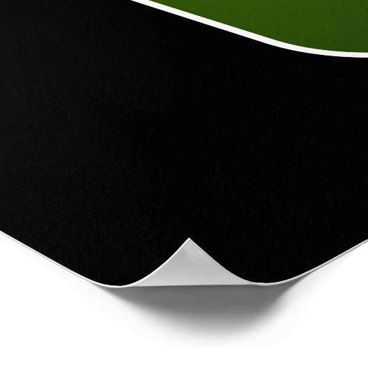 'Middeleeuwse moderne Abstracte num 4' op een Poster (Hoek)