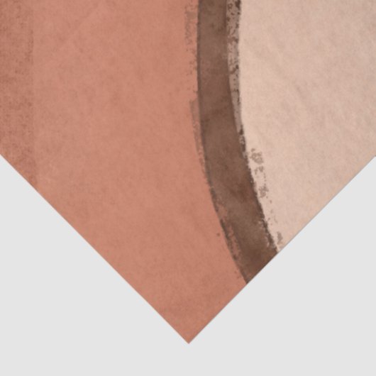 Middeleeuwse moderne Abstracte organische kunstont Tissuepapier (Detail)