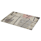 Middeleeuwse moderne Abstracte snijraad Snijplank (Hoek)