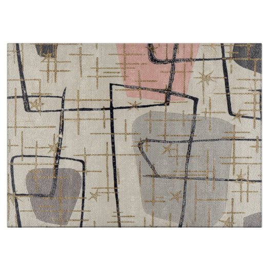 Middeleeuwse moderne Abstracte snijraad Snijplank (Voorkant)