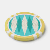 Middeleeuwse moderne Argyle Poker Chips (Enkel)