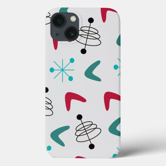 Middeleeuwse moderne atoomboommerken Case-Mate iPhone case (Achterkant)