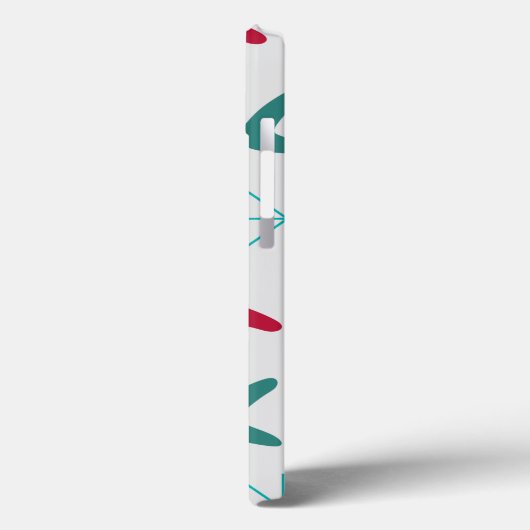 Middeleeuwse moderne atoomboommerken Case-Mate iPhone case (Achterkant / Links)