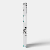 Middeleeuwse moderne atoomboommerken Case-Mate iPhone case (Achterkant / Rechts)