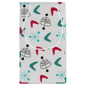 Middeleeuwse moderne atoomboommerken klein cadeauzakje (Achterkant)