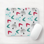 Middeleeuwse moderne atoomboommerken muismat (Met muis)