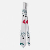 Middeleeuwse moderne atoomboommerken stropdas (Voorkant)