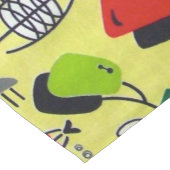 Middeleeuwse moderne atoomlijstrunner korte tafelloper (Hoek)