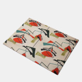 Middeleeuwse moderne atoommobiele deurmat (Schuin)