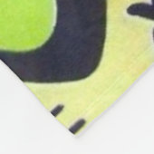 Middeleeuwse moderne atoomontwerpbriketten fleece deken (Hoek)