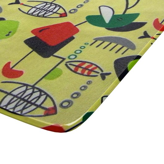 Middeleeuwse moderne atoomontwerpsnijraad snijplank (Hoek)