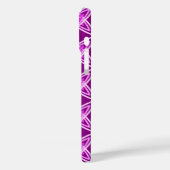 Middeleeuwse moderne atoomprinter - Amethyst Paars Case-Mate iPhone Case (Achterkant / Links)