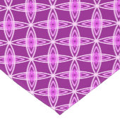 Middeleeuwse moderne atoomprinter - Amethyst Paars Korte Tafelloper (Hoek)