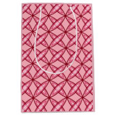 Middeleeuwse moderne atoomprinter - Balletroze Medium Cadeauzakje (Voorkant)