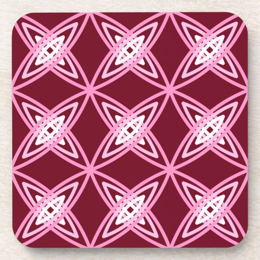 Middeleeuwse moderne atoomprinter - Bourgogne Bier Onderzetter (Voorkant)