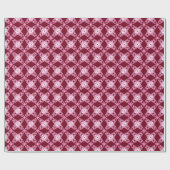 Middeleeuwse moderne atoomprinter - Bourgogne Cadeaupapier (Vlak)