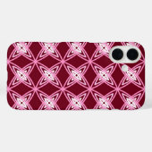 Middeleeuwse moderne atoomprinter - Bourgogne Case-Mate iPhone Case (Achterkant (horizontaal))