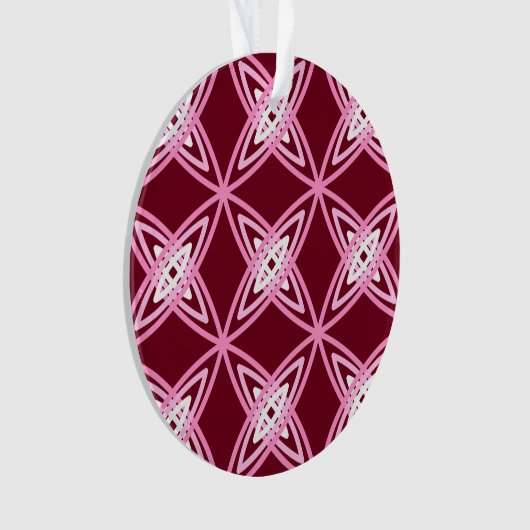 Middeleeuwse moderne atoomprinter - Bourgogne Ornament (voorkant)