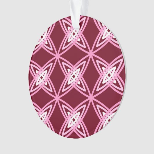 Middeleeuwse moderne atoomprinter - Bourgogne Ornament (voorkant)