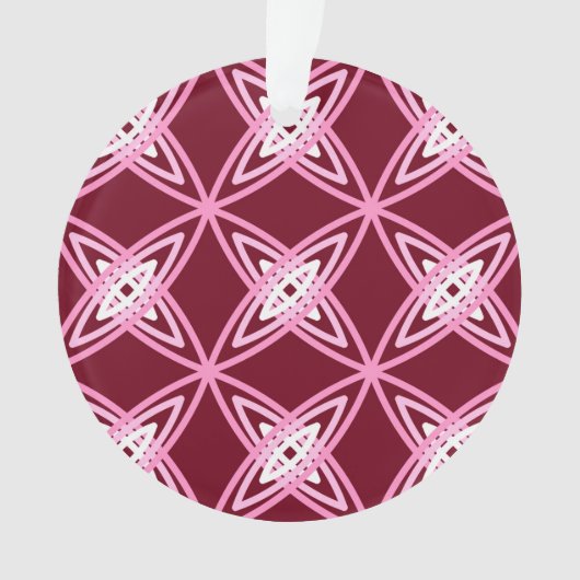 Middeleeuwse moderne atoomprinter - Bourgogne Ornament (voorkant)