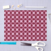 Middeleeuwse moderne atoomprinter - Bourgogne Tissuepapier (Craft)