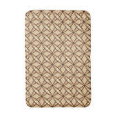 Middeleeuwse moderne atoomprinter - Camel Tan Badmat (Voorkant Verticaal)