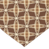 Middeleeuwse moderne atoomprinter - Chocolate Brow Tafelkleed (Gekanteld)