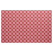 Middeleeuwse moderne atoomprinter - donkerrood stof (Fat Quarter)