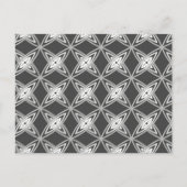Middeleeuwse moderne atoomprinter - Koolsteengrijs Briefkaart (Voorkant)