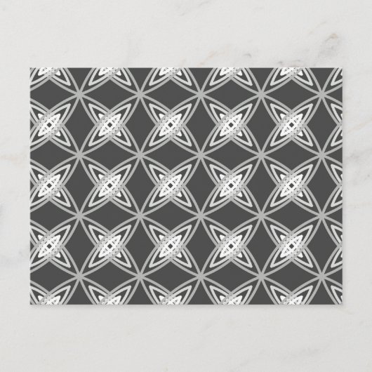 Middeleeuwse moderne atoomprinter - Koolsteengrijs Briefkaart (Voorkant)