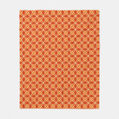 Middeleeuwse moderne atoomprinter - Mandarijns Sin Fleece Deken (Voorkant)