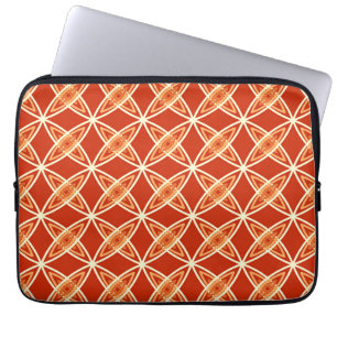 Middeleeuwse moderne atoomprinter - Mandarijns Sin Laptop Sleeve