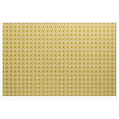 Middeleeuwse moderne atoomprinter - Mustard Gold Stof (Yard (91,4 cm))