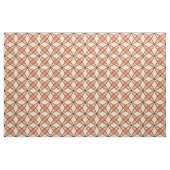 Middeleeuwse moderne atoomprinter - Pastel Peach Stof (Fat Quarter)