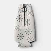 Middeleeuwse moderne atoomstijl flesjeskoeler (Achterkant)