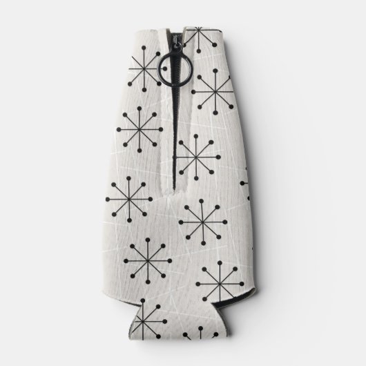 Middeleeuwse moderne atoomstijl flesjeskoeler (Achterkant)