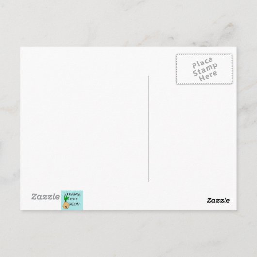 Middeleeuwse moderne atoomvis Briefkaart (Achterkant)