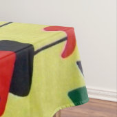 Middeleeuwse moderne atoomvistablet tafelkleed (Voorbeeld)