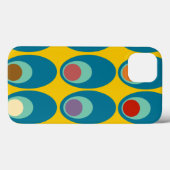 Middeleeuwse moderne blauwe eieren Case-Mate iPhone case (Achterkant (horizontaal))