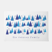 Middeleeuwse moderne bomen deurmat (Voorkant)