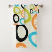 Middeleeuwse moderne bouwstenen 3 bad handdoek (Insitu)