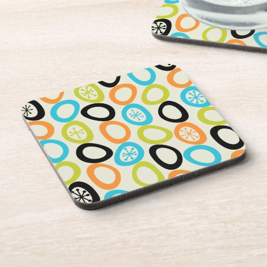 Middeleeuwse moderne bouwstenen 3 bier onderzetter (Linkerzijde)