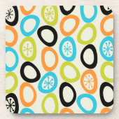 Middeleeuwse moderne bouwstenen 3 bier onderzetter (Voorkant)