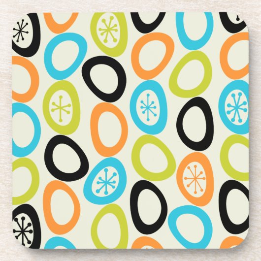 Middeleeuwse moderne bouwstenen 3 bier onderzetter (Voorkant)